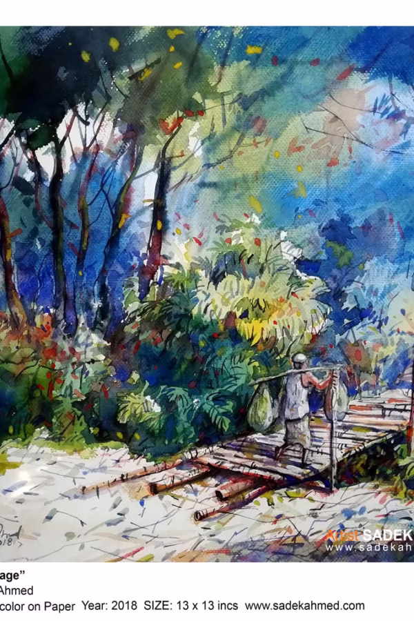 Road to village