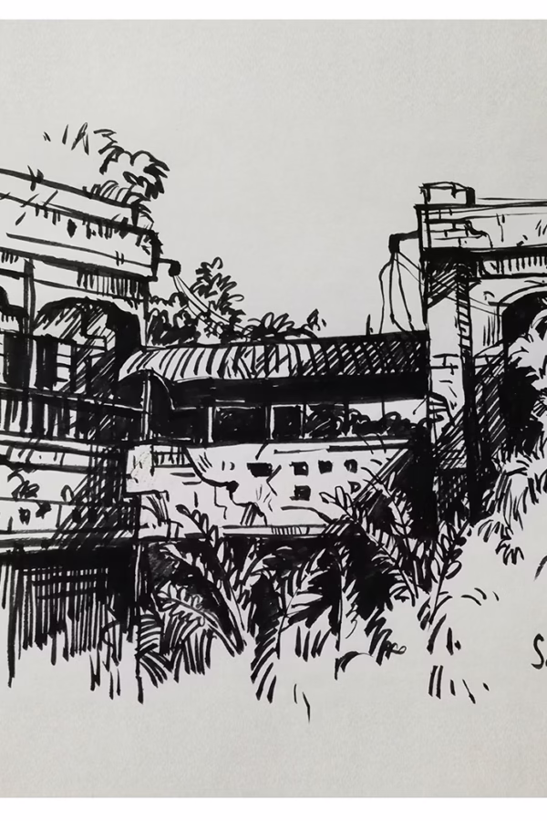 Tales of the city | Size: 7.5 x 5 Incs