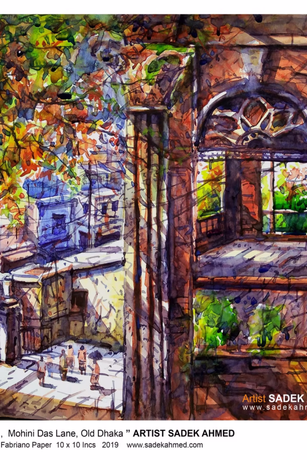 Mangalabash from OLD DHAKA ( 10 x 10 Inches )