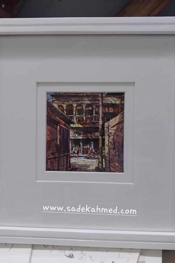 Old Dhaka | 4 x 4 Inches
