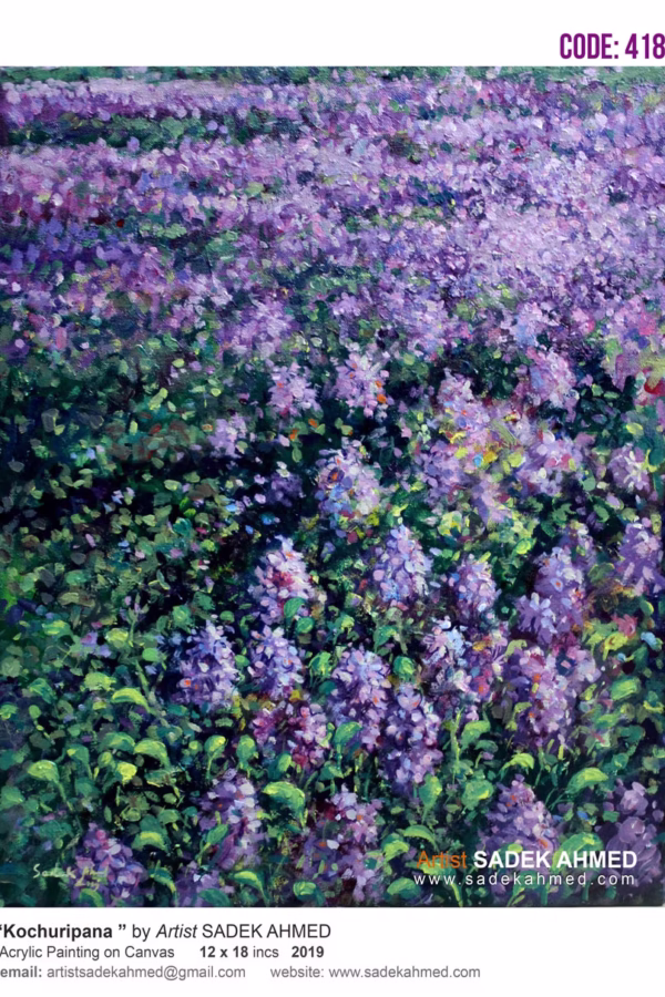 Kochuripana | 24 x 36 inches | Acrylic on Canvas
