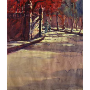 Old City | Acrylic on Paper |  2006