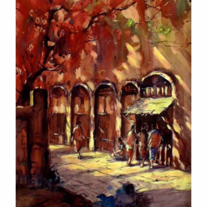 Nagarnama | Acrylic on Paper |  2006