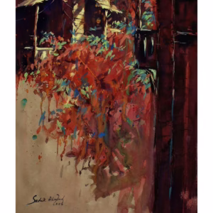 Old Dhaka| Acrylic on Paper |  2006