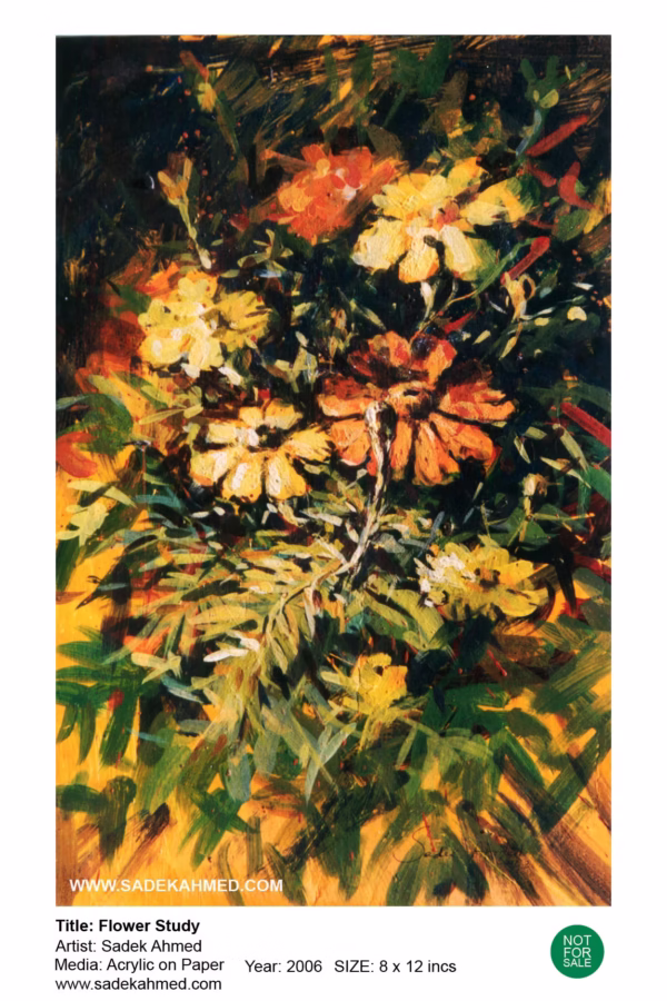 Flower | Acrylic on Paper
