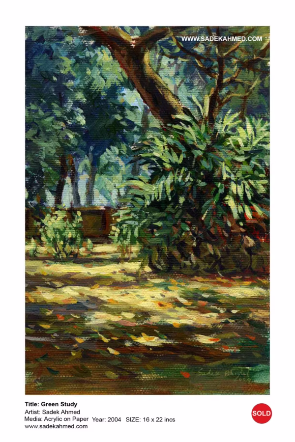 Charukola | Acrylic on Paper |  2004