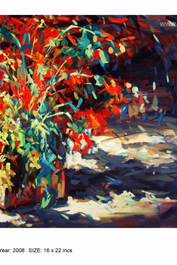 Flower | Acrylic on Paper |  2008