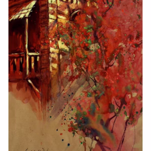 Old Dhaka| Acrylic on Paper |  2005