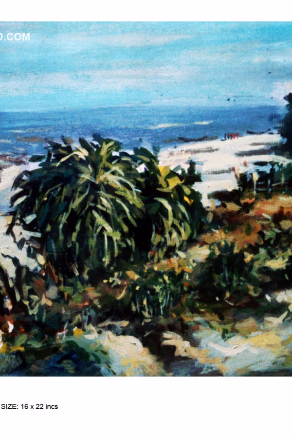 Saint Martin |Acrylic on paper | 2005