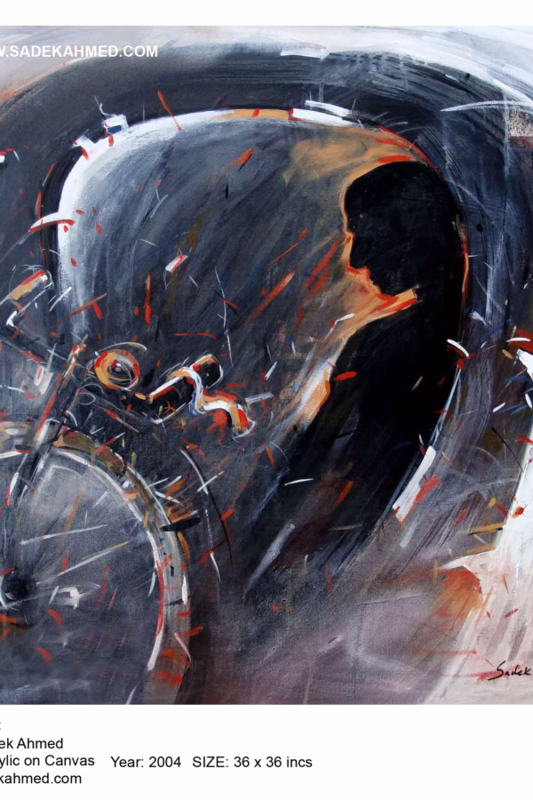 Rest | Acrylic on Canvas | 36 x 36 Inches