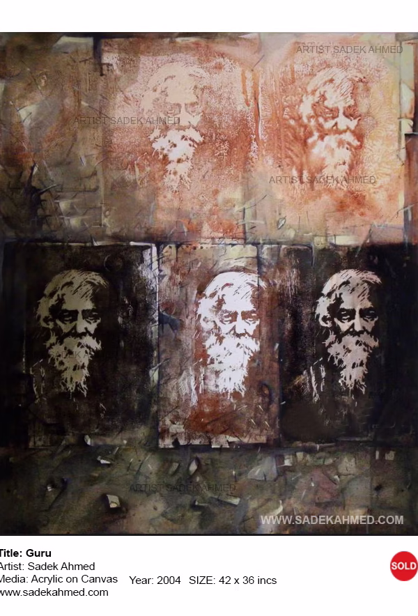 Kobi Guru | Acrylic on Canvas|  2011