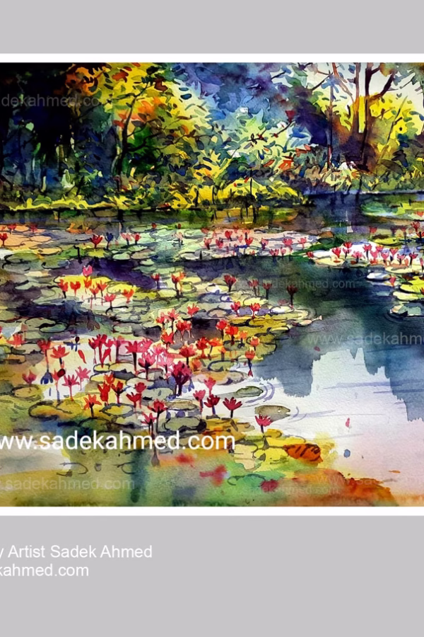 After Tide | 10 x 13.5 inches | Watercolor on paper | 2023