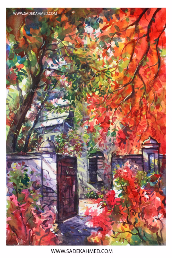 Spring -1 | Watercolor on Paper | 15 x 22 inches