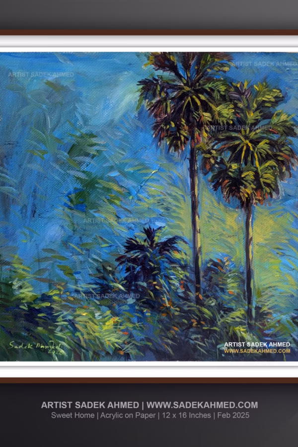 Palm tree of Bangladesh